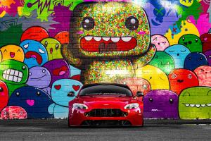 Aston Martin V8 Vantage on ADV.1 Wheels (ADV005 FLOWSPEC) 2020 года 